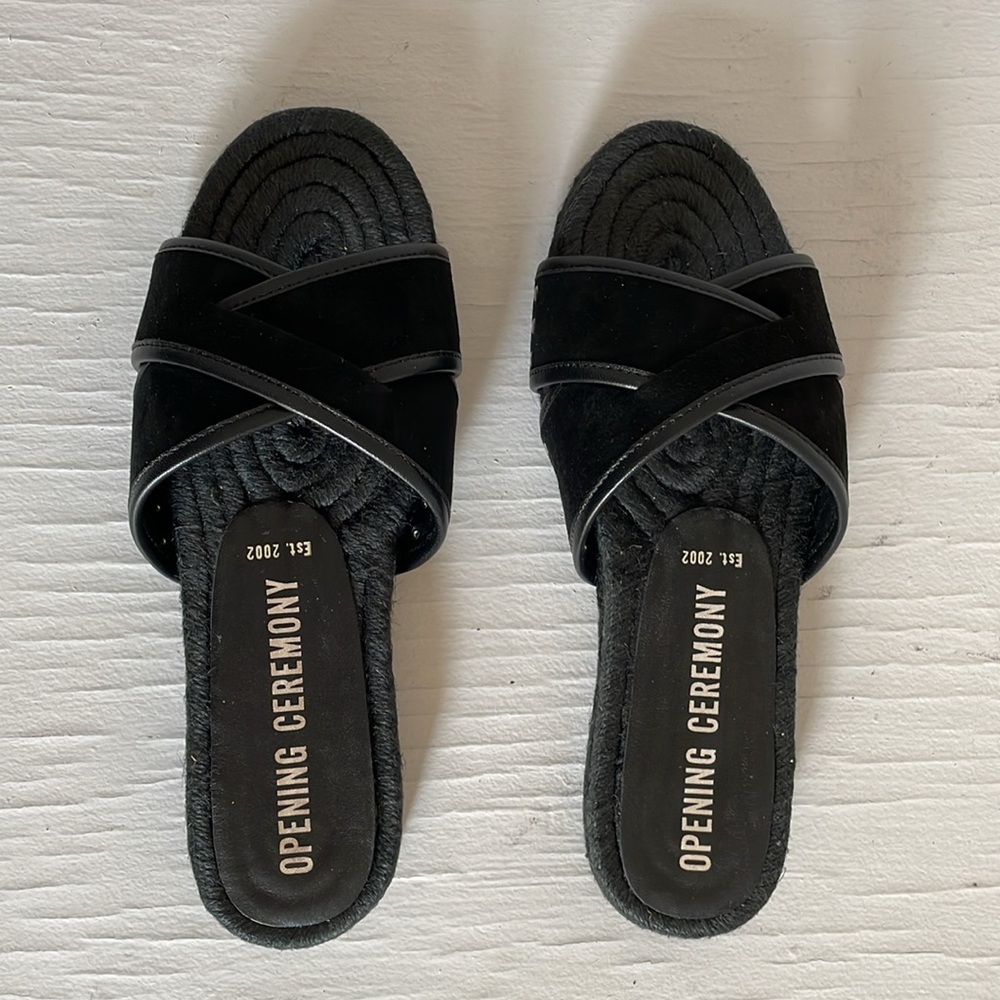 Alixx Crossover Slide Sandals